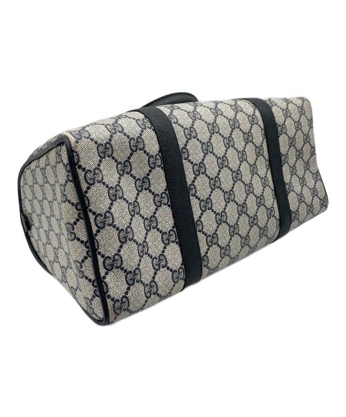 GUCCI（グッチ）GUCCI (グッチ) GG ハンドバッグ ネイビーの古着・服飾アイテム