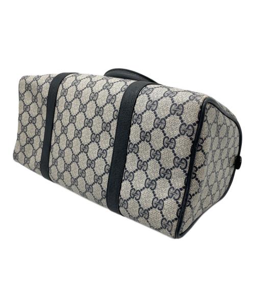 GUCCI（グッチ）GUCCI (グッチ) GG ハンドバッグ ネイビーの古着・服飾アイテム