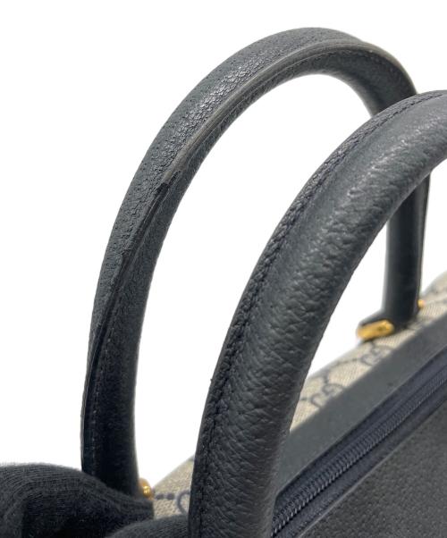 GUCCI（グッチ）GUCCI (グッチ) GG ハンドバッグ ネイビーの古着・服飾アイテム