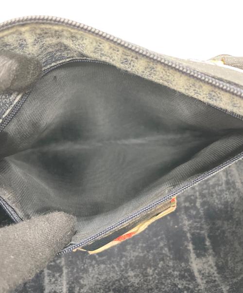 GUCCI（グッチ）GUCCI (グッチ) GG ハンドバッグ ネイビーの古着・服飾アイテム