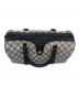 中古・古着 GUCCI (グッチ) GG ハンドバッグ ネイビー：25000円