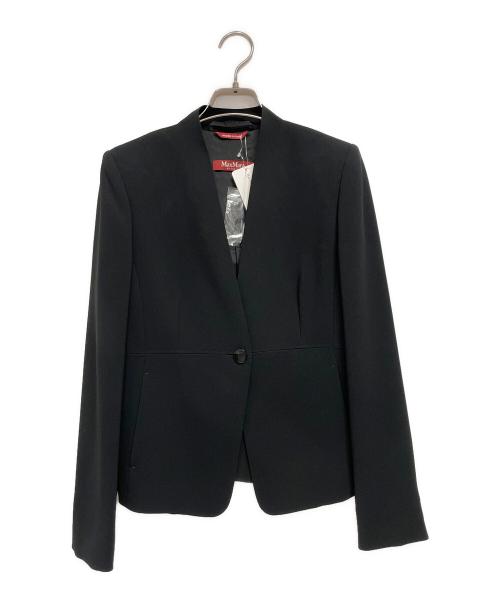 MaxMara（マックスマーラ）MaxMara (マックスマーラ) セットアップワンピース ブラック サイズ:40 未使用品の古着・服飾アイテム