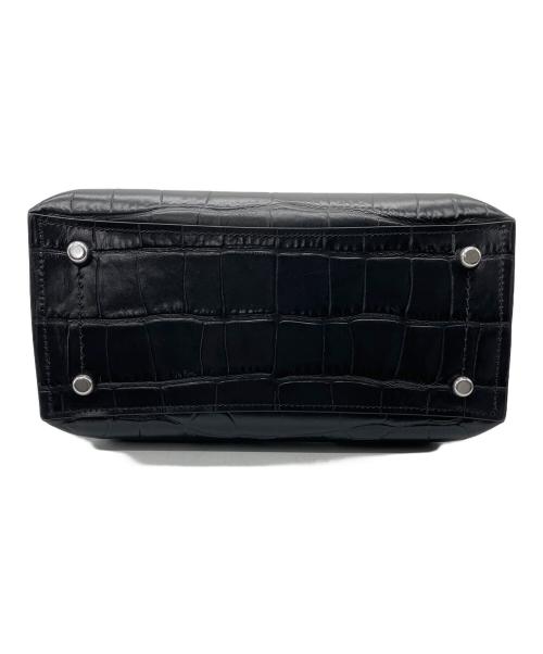 COACH（コーチ）COACH (コーチ) ウィロウ 型押しレザー2WAYバッグ ブラック 未使用品の古着・服飾アイテム