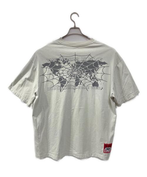 DIESEL（ディーゼル）DIESEL (ディーゼル) 半袖カットソー グリーン サイズ:XLの古着・服飾アイテム
