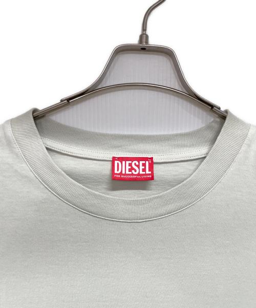 DIESEL（ディーゼル）DIESEL (ディーゼル) 半袖カットソー グリーン サイズ:XLの古着・服飾アイテム