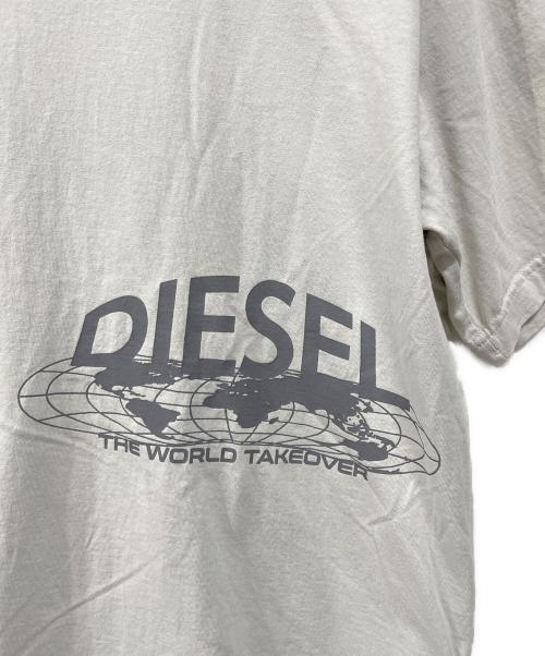 DIESEL（ディーゼル）DIESEL (ディーゼル) 半袖カットソー グリーン サイズ:XLの古着・服飾アイテム