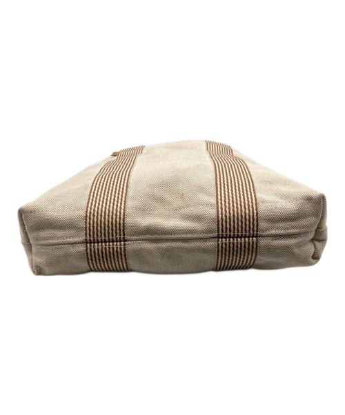 HERMES（エルメス）HERMES (エルメス) ニュー フールトゥ カバス トートバッグ アイボリーの古着・服飾アイテム