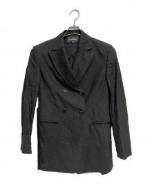 ANN DEMEULEMEESTER（アンドゥムルメステール）の古着「テーラードジャケット」｜ブラック