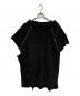 NOSTRASANTISSIMA（ノストラサンティッシマ）の古着「変形カットソー」｜ブラック
