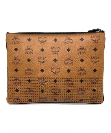 中古・古着通販】MCM (エムシーエム) ヴィセトス柄 スタッズ クラッチ