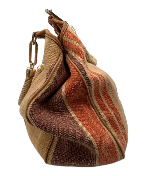 TORY BURCH（トリーバーチ）TORY BURCH (トリーバーチ) トートバッグ ブラウンの古着・服飾アイテム