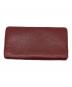 BALENCIAGA (バレンシアガ) 長財布 ワインレッド：9000円