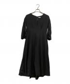 CADUNEカデュネ）の古着「ワンピース」｜ブラック
