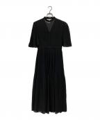 CELFORDセルフォード）の古着「シースルーワンピース」｜ブラック