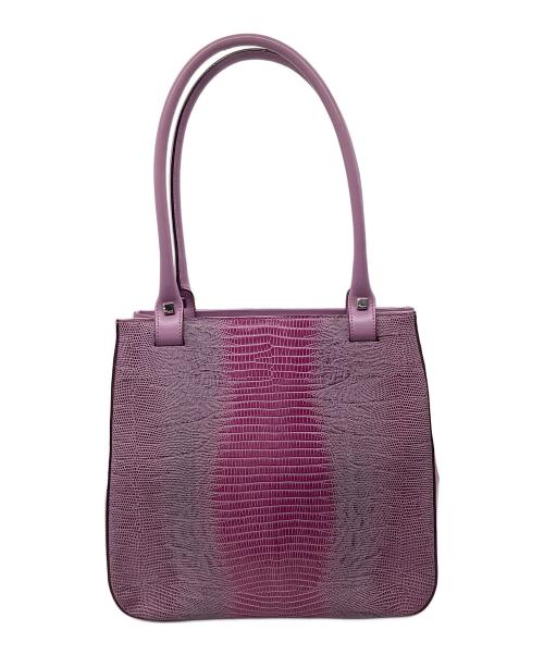 Salvatore Ferragamo（サルヴァトーレ フェラガモ）Salvatore Ferragamo (サルヴァトーレ フェラガモ) トートバッグ パープルの古着・服飾アイテム