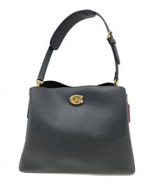 COACH（コーチ）の古着「ウィロウ ショルダーバッグ」｜ブラック