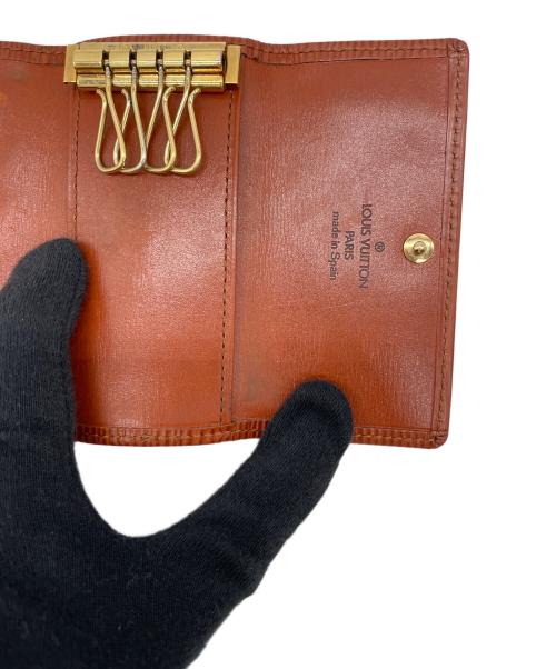 LOUIS VUITTON（ルイ ヴィトン）LOUIS VUITTON (ルイ ヴィトン) エピ ミュルティクレ4 キーケース ブラウンの古着・服飾アイテム