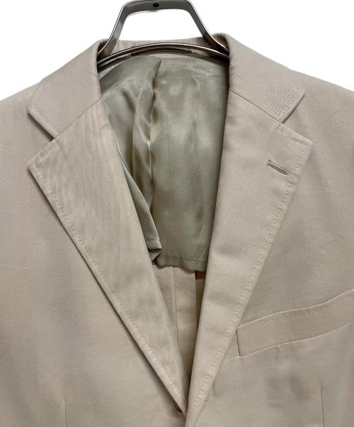 RING JACKET（リングジャケット）RING JACKET (リングジャケット) テーラードジャケット ベージュ サイズ:46 Rの古着・服飾アイテム