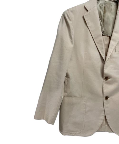 RING JACKET（リングジャケット）RING JACKET (リングジャケット) テーラードジャケット ベージュ サイズ:46 Rの古着・服飾アイテム