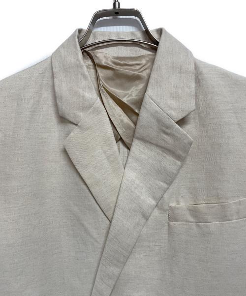 SATURDAYS SURF NYC（サタデーズサーフニューヨーク）SATURDAYS SURF NYC (サタデーズサーフニューヨーク) テーラードジャケット アイボリー サイズ:M 未使用品の古着・服飾アイテム