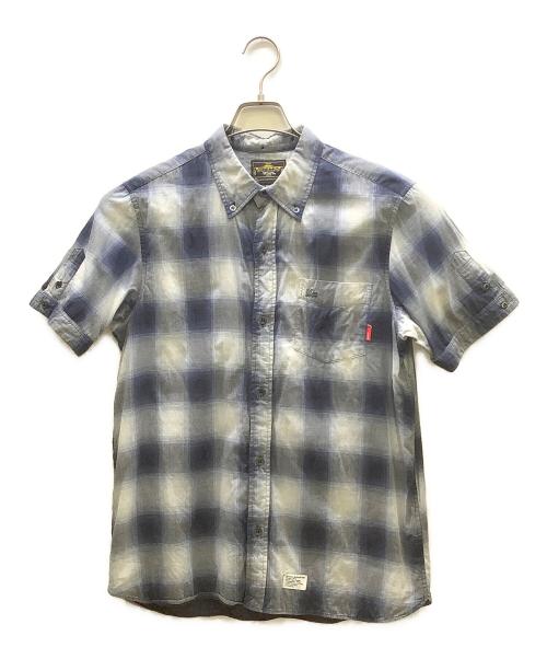 WTAPS（ダブルタップス）WTAPS (ダブルタップス) チェックシャツ ブルー サイズ:Mの古着・服飾アイテム
