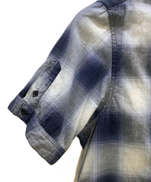 WTAPS（ダブルタップス）WTAPS (ダブルタップス) チェックシャツ ブルー サイズ:Mの古着・服飾アイテム