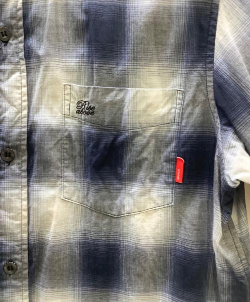 WTAPS（ダブルタップス）WTAPS (ダブルタップス) チェックシャツ ブルー サイズ:Mの古着・服飾アイテム