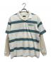 Supreme（シュプリーム）の古着「Thermal Polo サーマル＆ポロ」｜ホワイト×ブルー