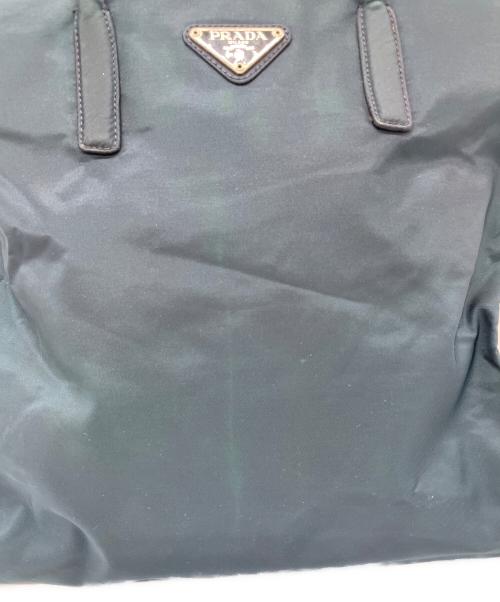 PRADA（プラダ）PRADA (プラダ) トートバッグ ネイビーの古着・服飾アイテム