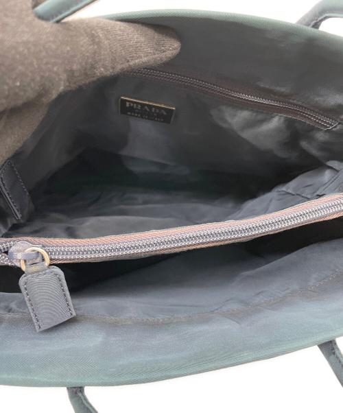 PRADA（プラダ）PRADA (プラダ) トートバッグ ネイビーの古着・服飾アイテム