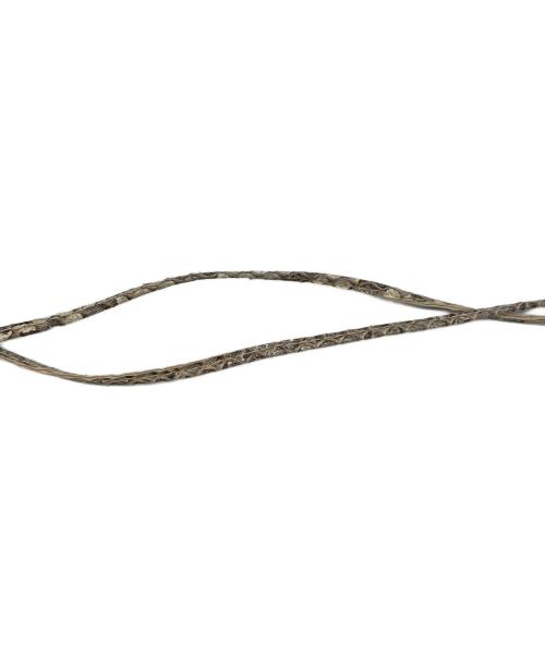 GUCCI（グッチ）GUCCI (グッチ) ロープベルト アイボリーの古着・服飾アイテム