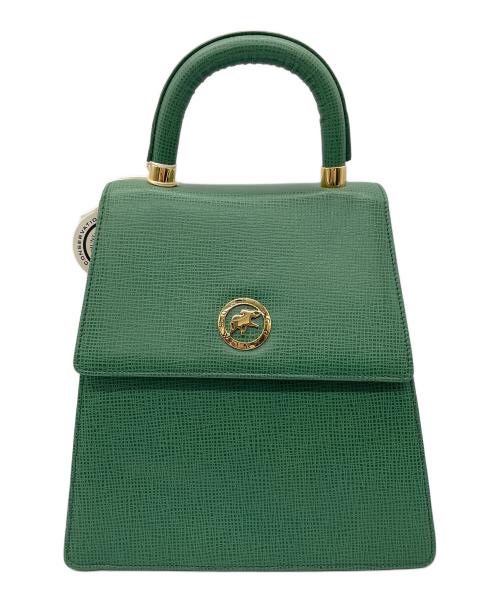 HUNTING WORLD（ハンティングワールド）HUNTING WORLD (ハンティングワールド) ハンドバッグ グリーンの古着・服飾アイテム