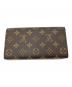 LOUIS VUITTON (ルイ ヴィトン) モノグラム ポルトフォイユ・サラ／長財布：25000円