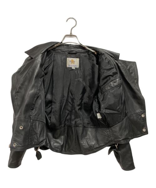 Golden Bear（ゴールデンベア）Golden Bear (ゴールデンベア) ダブルライダースジャケット ブラック サイズ:Sの古着・服飾アイテム