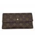 LOUIS VUITTON（ルイ ヴィトン）の古着「モノグラム 	ポルトフォイユ・インターナショナル/長財布」