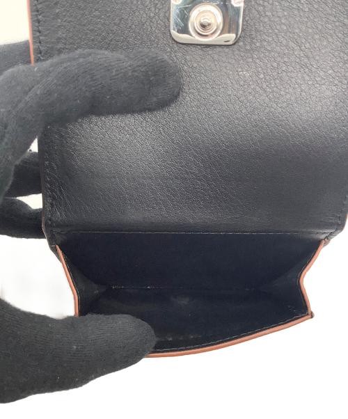 LOEWE（ロエベ）LOEWE (ロエベ) アナグラム トライフォールド ウォレット ブラックの古着・服飾アイテム