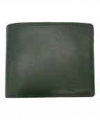 MARGARET HOWELLマーガレットハウエル）の古着「2つ折り財布」｜グリーン