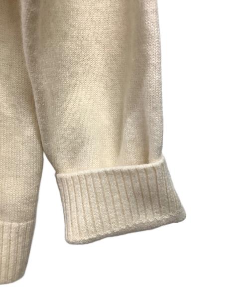 CULLNI（クルニ）CULLNI (クルニ) Turtleneck Vest Layered Knit ブラック×アイボリー サイズ:1の古着・服飾アイテム