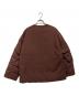 CULLNI (クルニ) Window pane Check Collarless Down Jacket ブラウン サイズ:1：30000円
