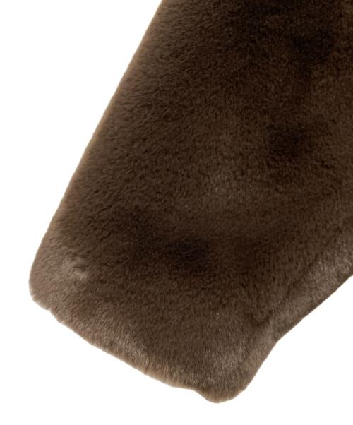 CULLNI（クルニ）CULLNI (クルニ) ECO Fur Coat ブラウン サイズ:1の古着・服飾アイテム