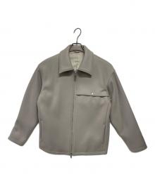 UNITED TOKYO（ユナイテッドトーキョー）の古着「メルトンジップアップブルゾン」｜グレー