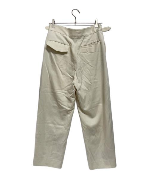 CULLNI（クルニ）CULLNI (クルニ) Wool Chino Wide 1-Tuck Gurkha Pants アイボリー サイズ:SIZE 1の古着・服飾アイテム