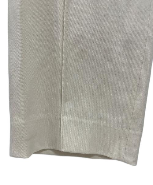 CULLNI（クルニ）CULLNI (クルニ) Wool Chino Wide 1-Tuck Gurkha Pants アイボリー サイズ:SIZE 1の古着・服飾アイテム