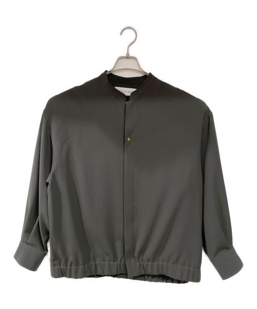 CULLNI（クルニ）CULLNI (クルニ) Band Collar Shirt Blouson グレー サイズ:1の古着・服飾アイテム