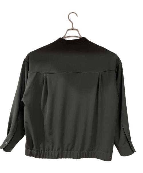 CULLNI（クルニ）CULLNI (クルニ) Band Collar Shirt Blouson グレー サイズ:1の古着・服飾アイテム