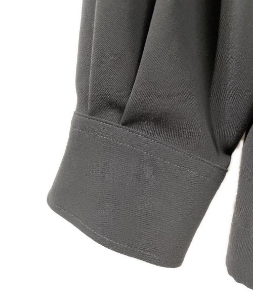 CULLNI（クルニ）CULLNI (クルニ) Band Collar Shirt Blouson グレー サイズ:1の古着・服飾アイテム