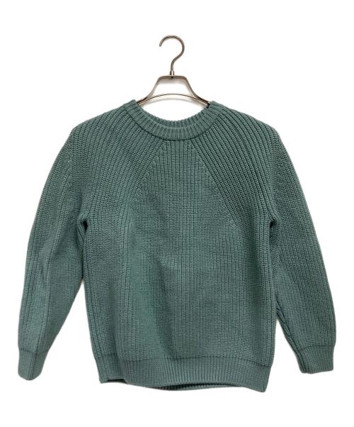 BATONER（バトナ―）BATONER (バトナ―) SIGNATURE CREW NECK SWEATER KNIT グレー サイズ:１の古着・服飾アイテム