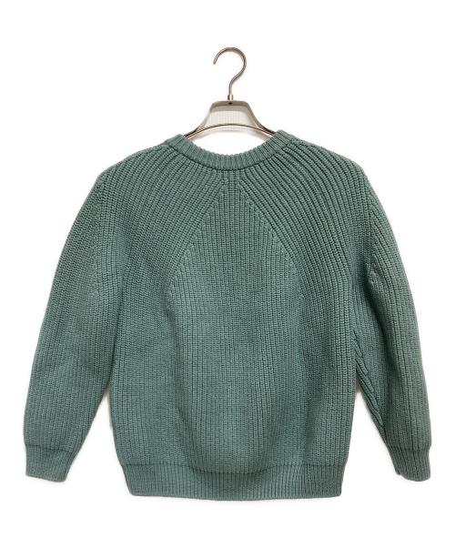 BATONER（バトナ―）BATONER (バトナ―) SIGNATURE CREW NECK SWEATER KNIT グレー サイズ:１の古着・服飾アイテム