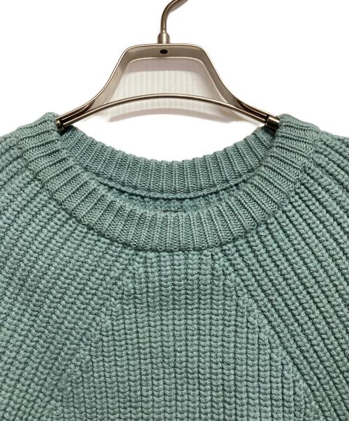 BATONER（バトナ―）BATONER (バトナ―) SIGNATURE CREW NECK SWEATER KNIT グレー サイズ:１の古着・服飾アイテム