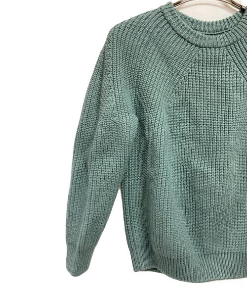 BATONER（バトナ―）BATONER (バトナ―) SIGNATURE CREW NECK SWEATER KNIT グレー サイズ:１の古着・服飾アイテム